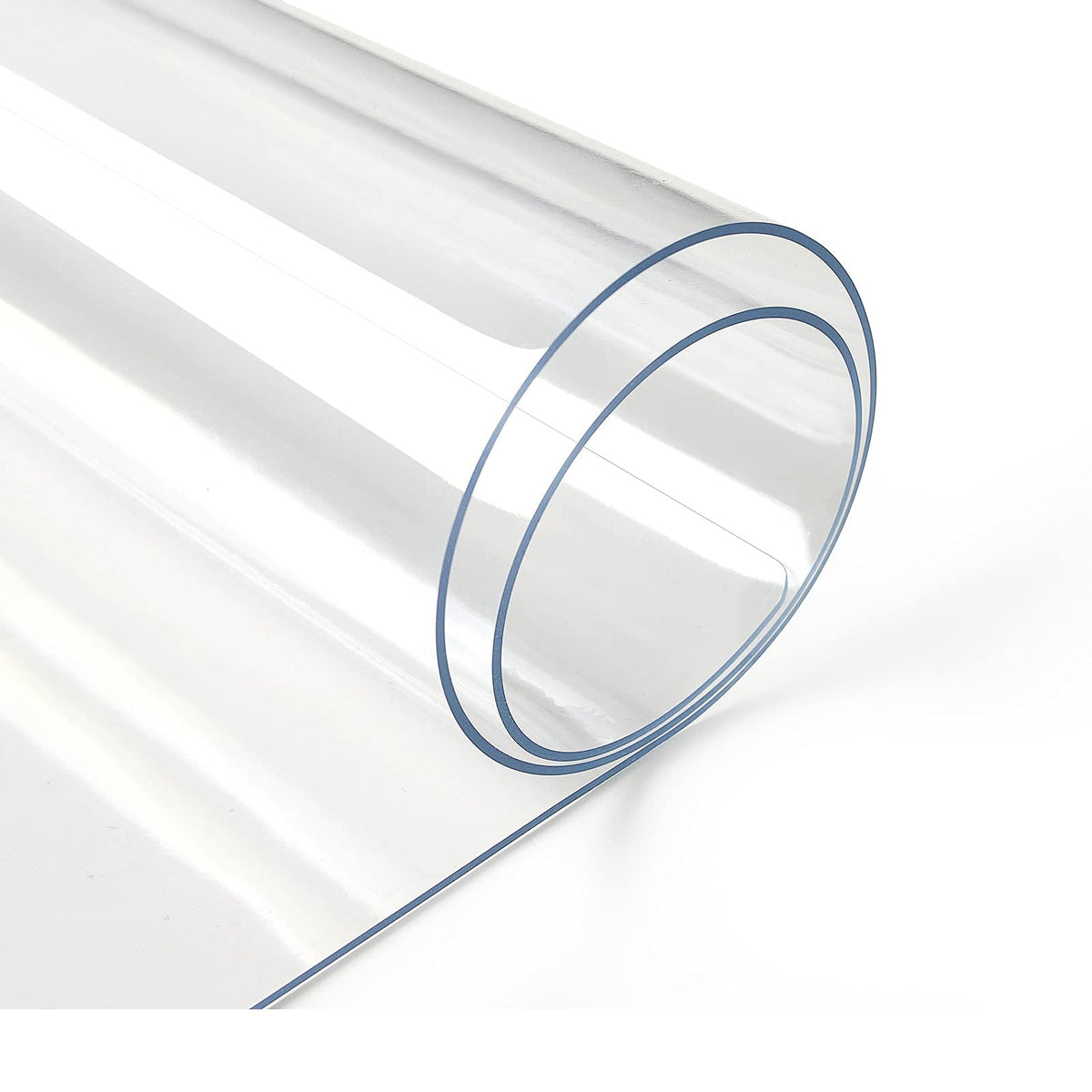 Deep Dream 1.5Mm Clear Desk Cover Protector, 24   72 Inch Clear Desk Cover, Rectangular Vinyl Desk Pad, Pvc Plastic Table Cover