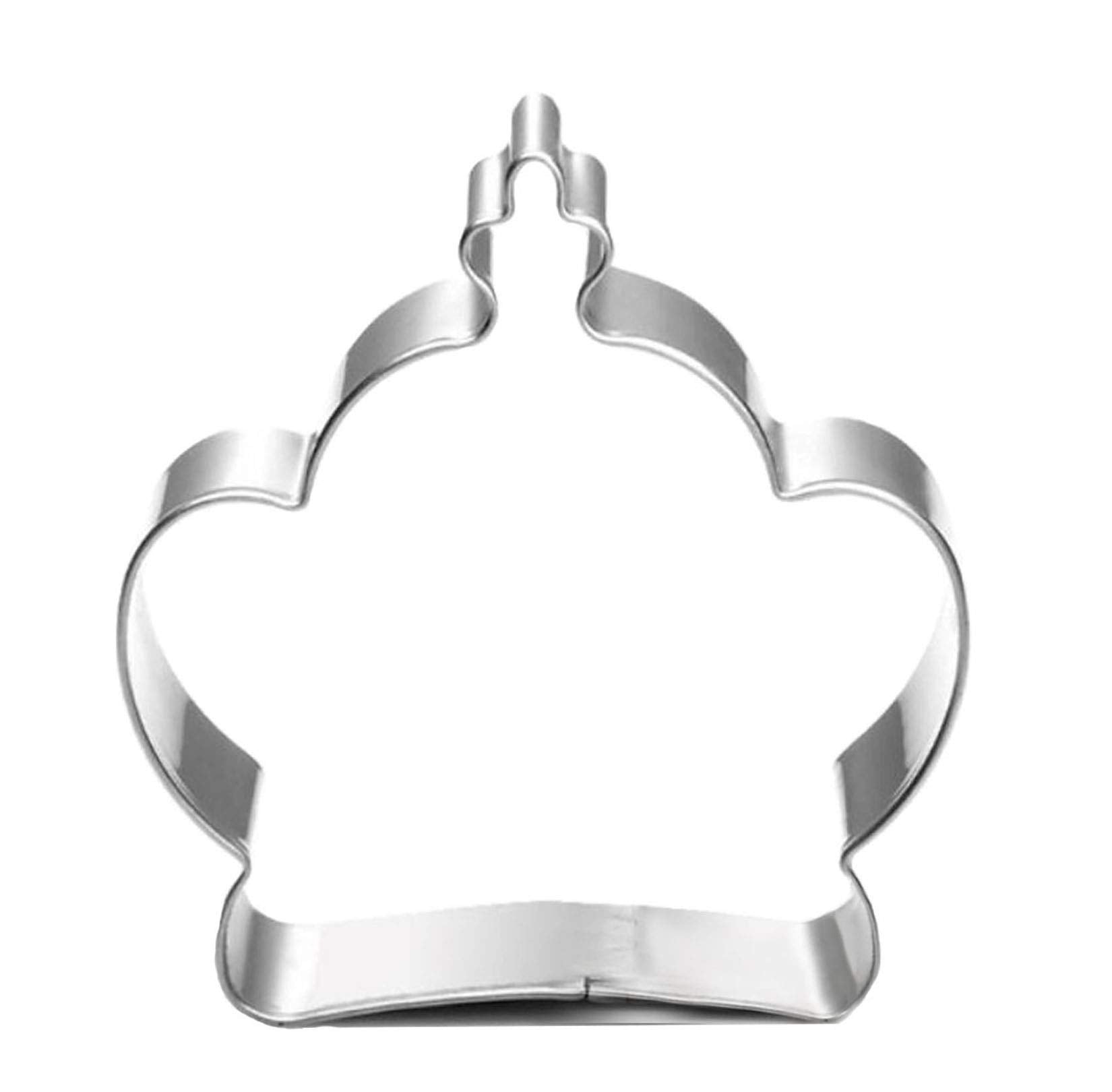 Wjsyshop Mini King Queen Crown Shape Cookie Cutter