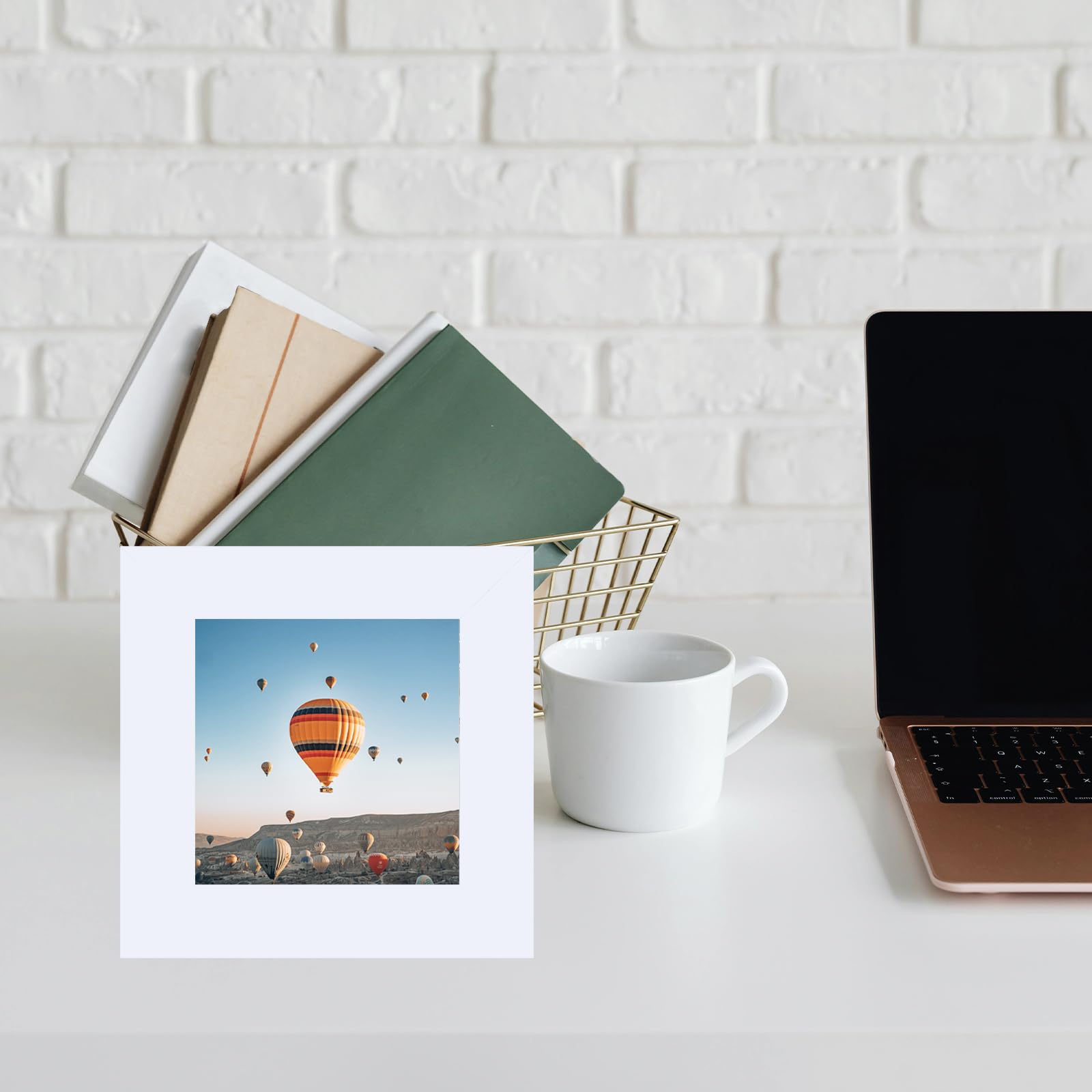 JCJMY 3x3 Picture Frame White for Tabletop, 3 x 3 Square Photo Frame with Shatter Resistant Plexiglass, Sturdy 3 by 3 Poster Fra