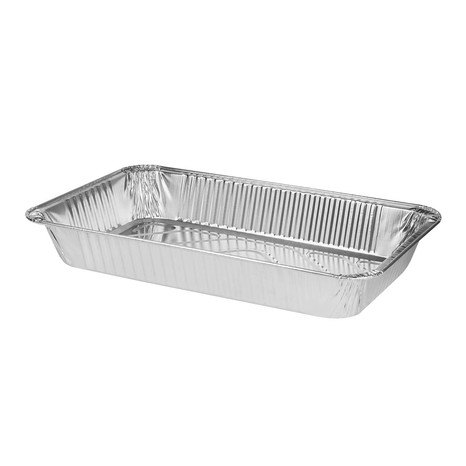 Karat 21x13 Aluminum Pans  Full Size Deep Steam Table Pans  Leak Resistant & Oven Safe (AFSTP100)  50 Count