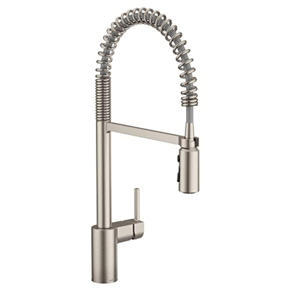 Moen Align Spot Resist Stainless One Handle Pre-Rinse Spring Pulldown Kitchen Sink Faucet With Power Boost For A Faster Clean, K