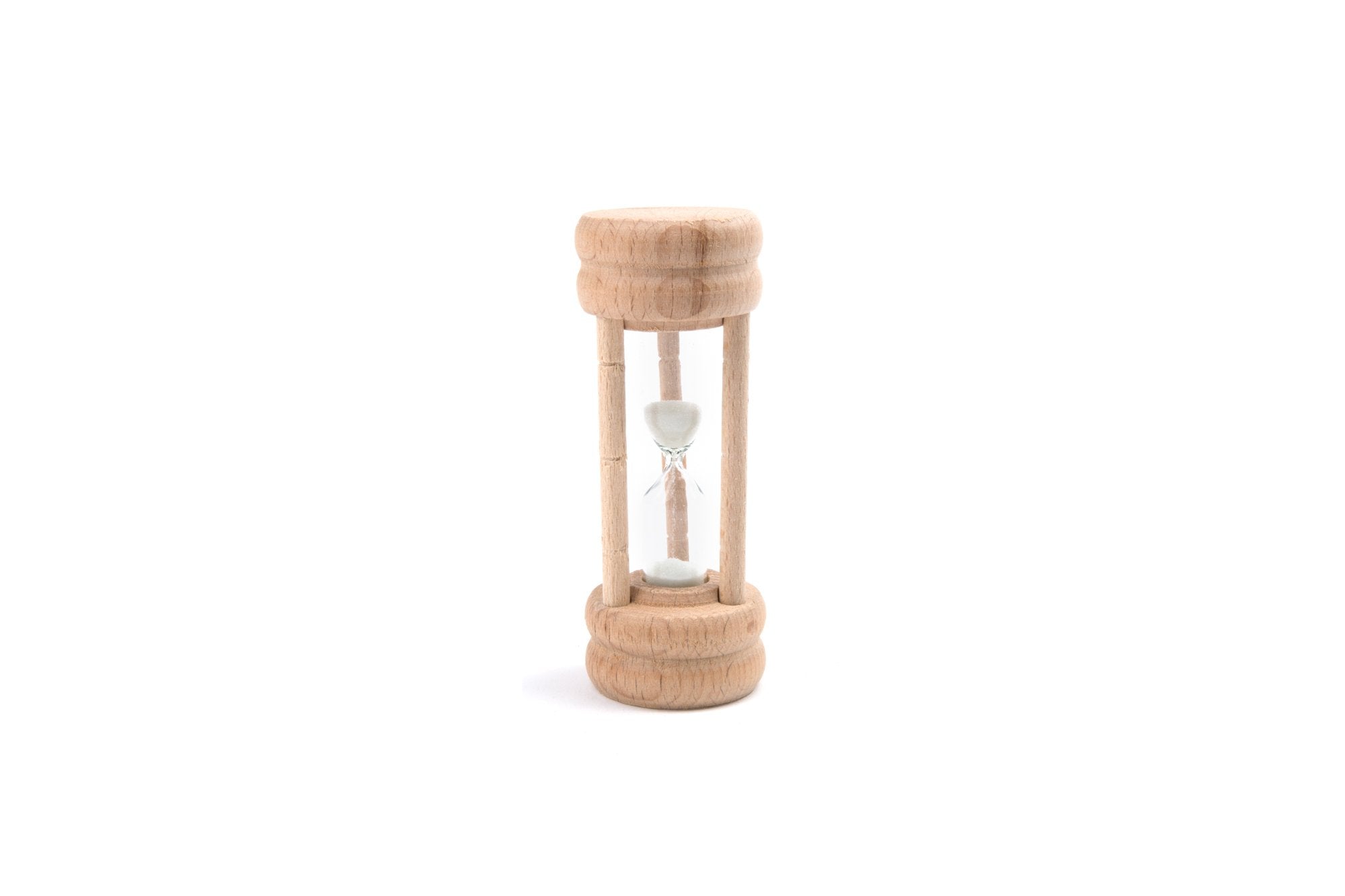 Fox Run Sand Timer, 1.75 X 1.75 X 4.25 Inches, Brown