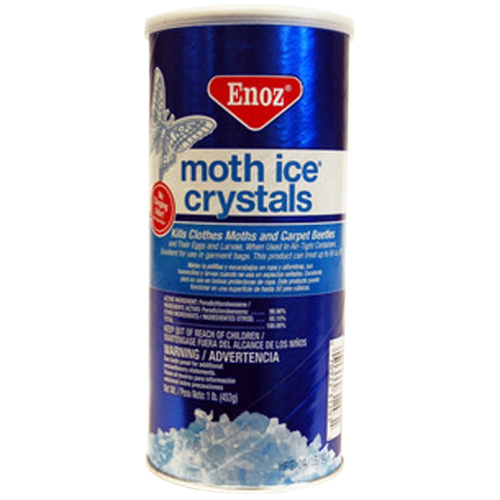 Enoz Moth Crystals 1 Lb Can (Pack Of 12)