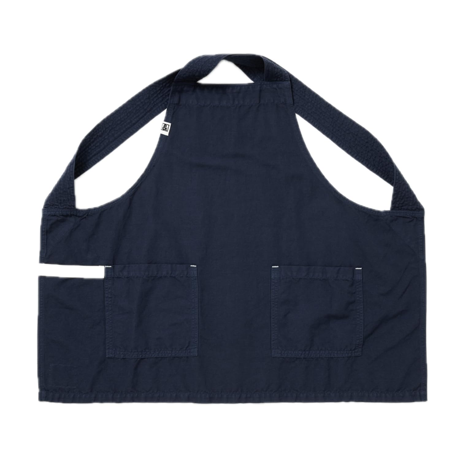 hedley & bennett Professional Cross-Back Smock - 7oz Cotton-Linen Kitchen Apron with Large Pockets - Unisex Chef Workwear for Co