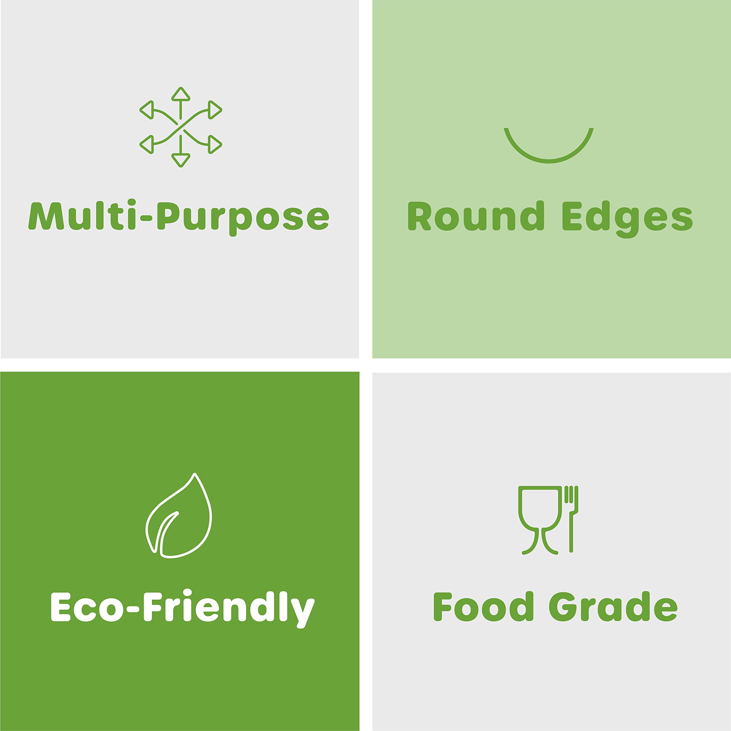 Comfy Package, [1000 Count] 4.5 Inch Wooden Multi-Purpose Popsicle Sticks For Crafts, Ices, Ice Cream, Wax, Waxing, Tongue Depre