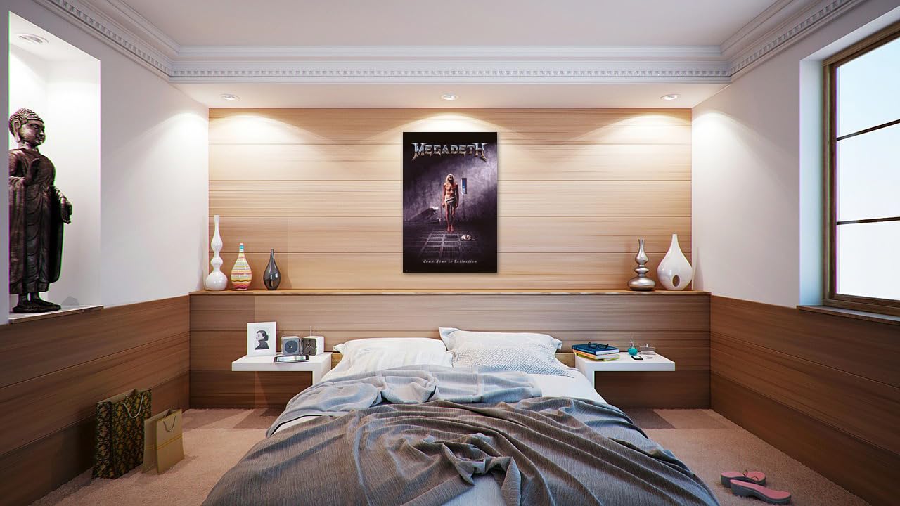 Megadeth - Music Poster (Album Cover: Countdown To Exctinction) (Size: 24 X 36'')