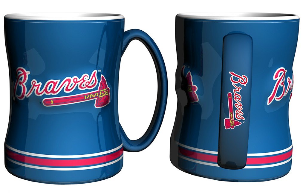 Mlb Atlanta Braves 226623 Coffee Mug, Team Color, 14 Oz
