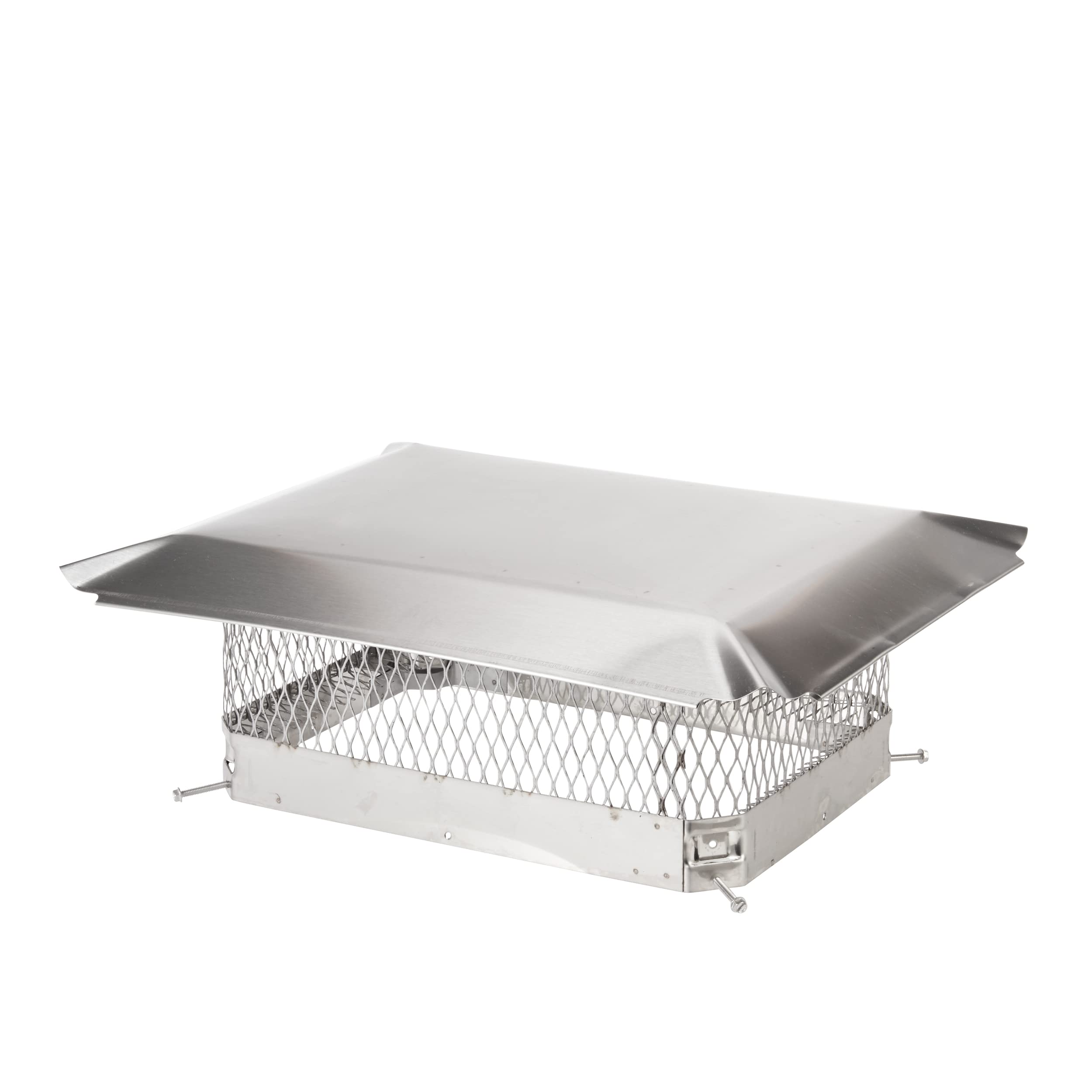 Hy-C Stainless Steel Chimney Cap - Hy-Guard Hgss1318 Bolt-On Chimney Cover, Chimney Flue Cover To Fit On Existing Tiles, Chimney