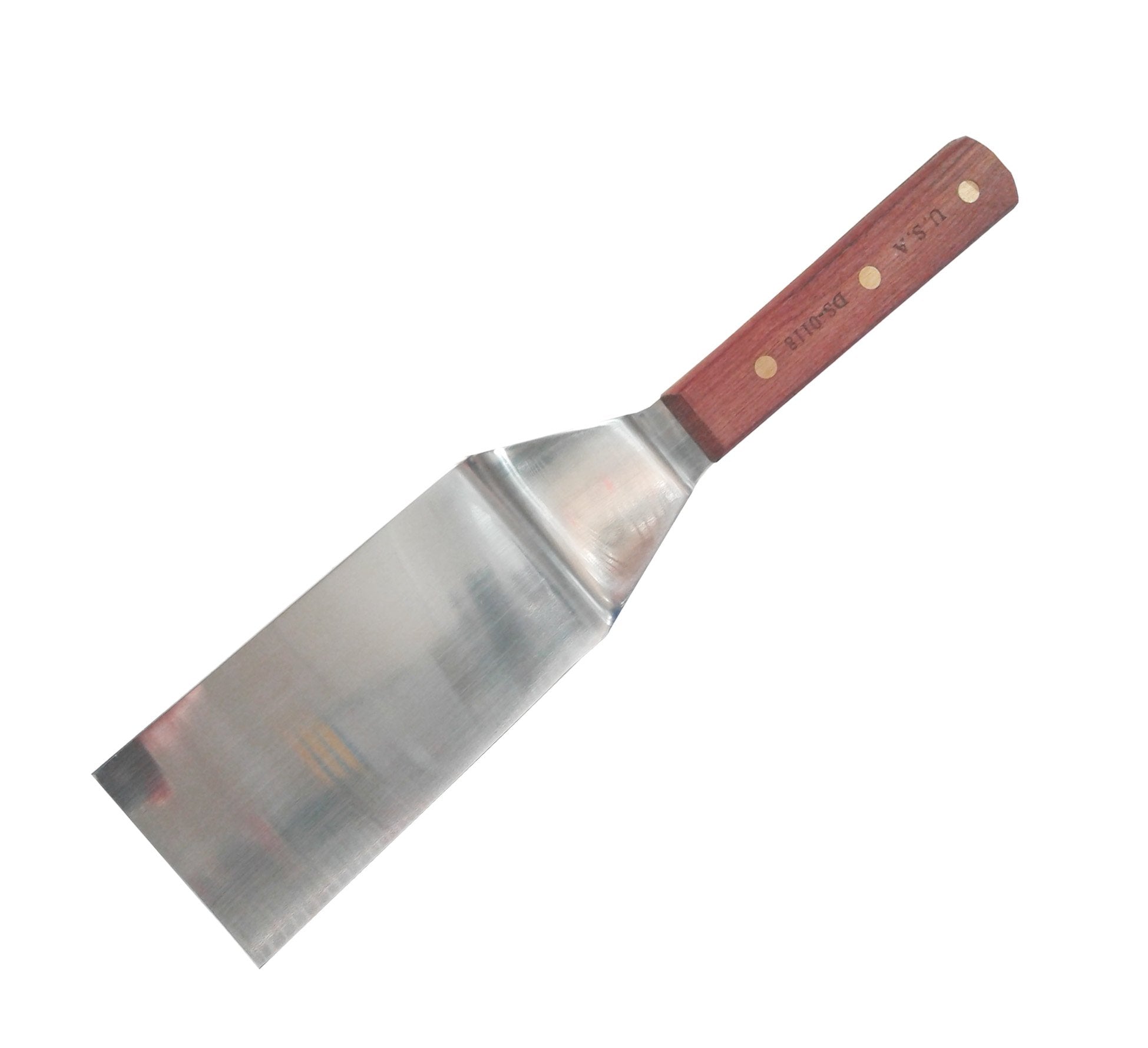 Stainless Steel Turner Spatula & Meat Fork With Wood Handle (Pack Of 2 10.5'' Forks)