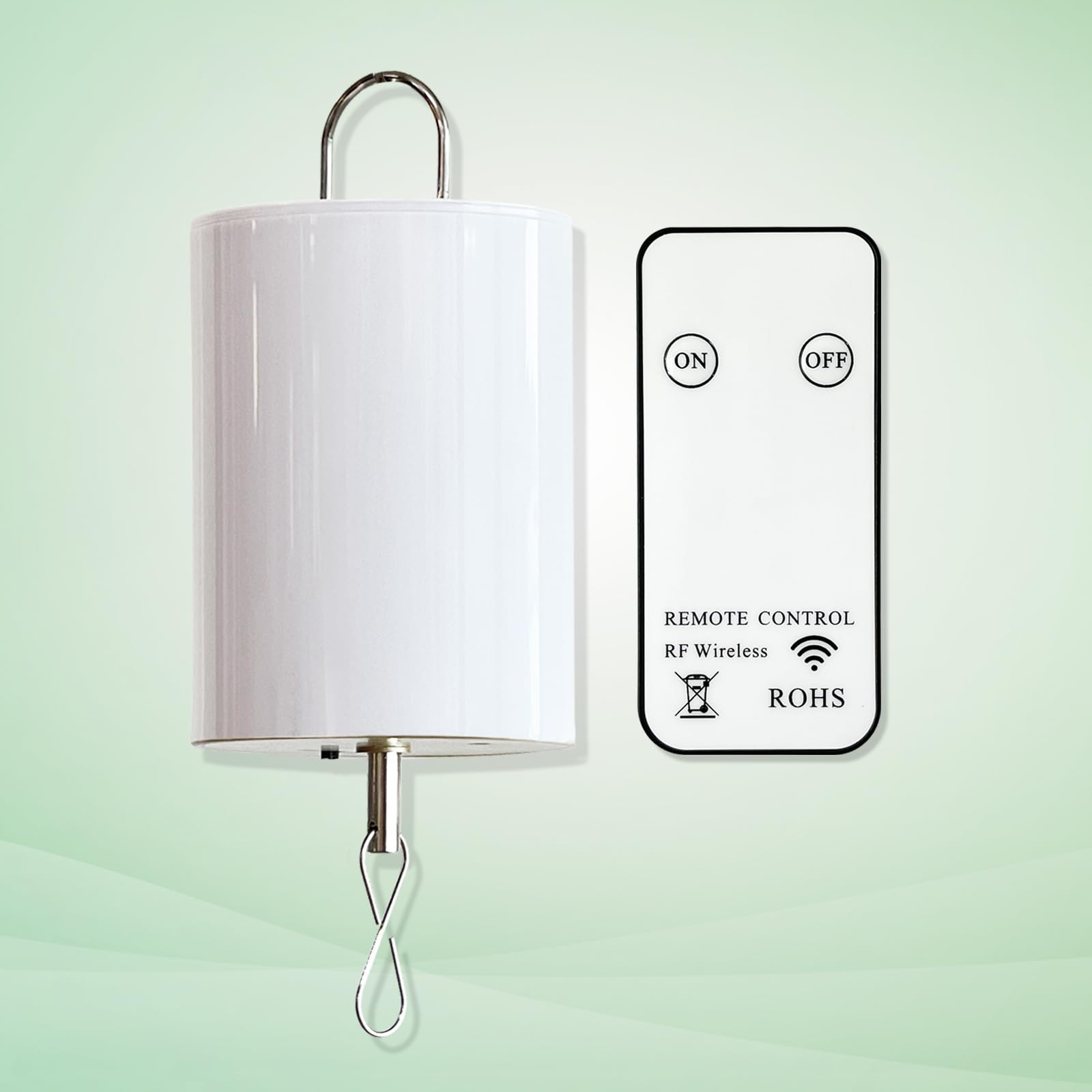 Fonmy Hanging Display Motor Rotating Motor For Wind Spinner Hanging Decor Ornament Wind Chimes With Mini Remote Controller For B