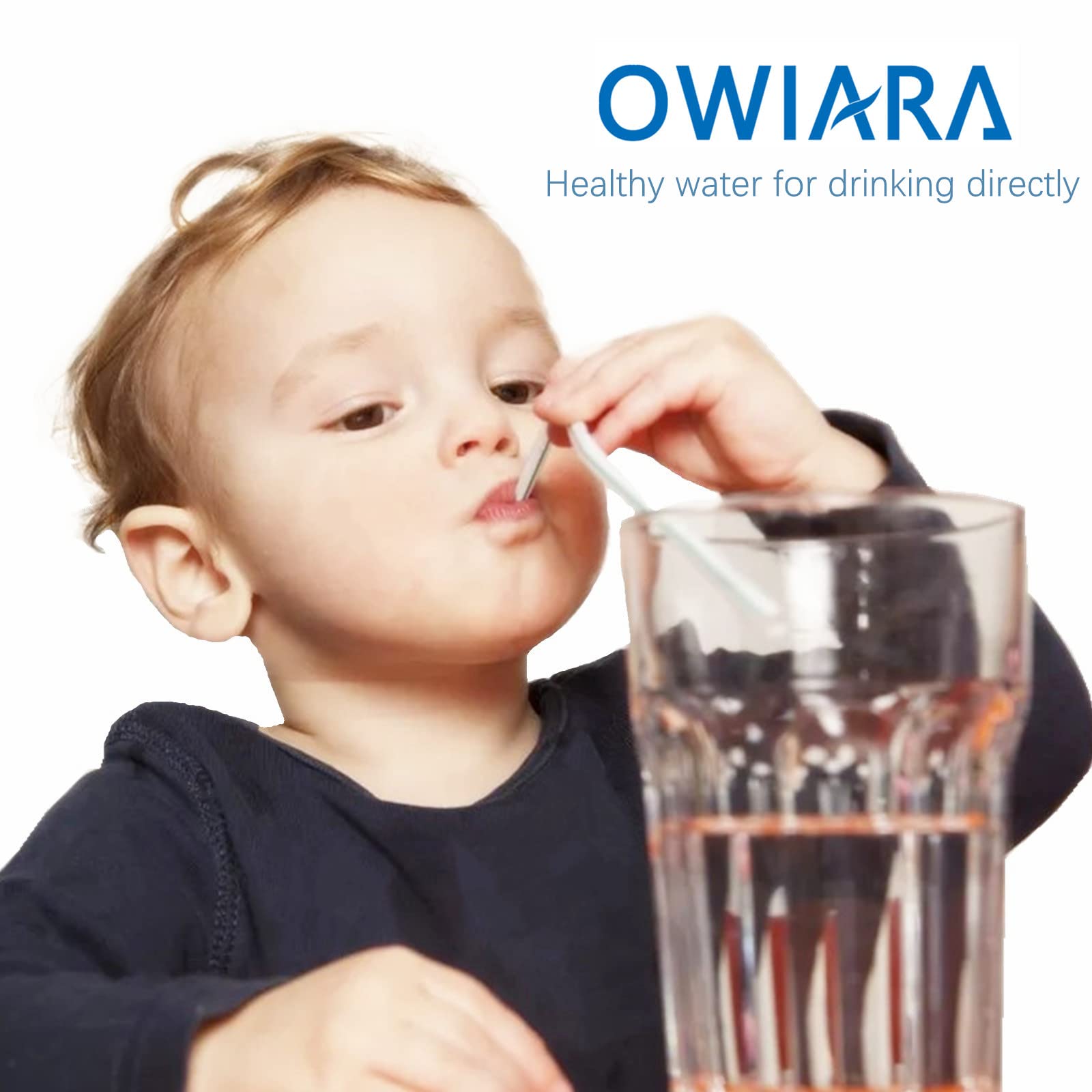 Owiara Alkaline Water Filter Pitcher With Filter, 14 Cup Digital Display Water Purifier Pitcher In Bpa Free For Quick Clear Chlo