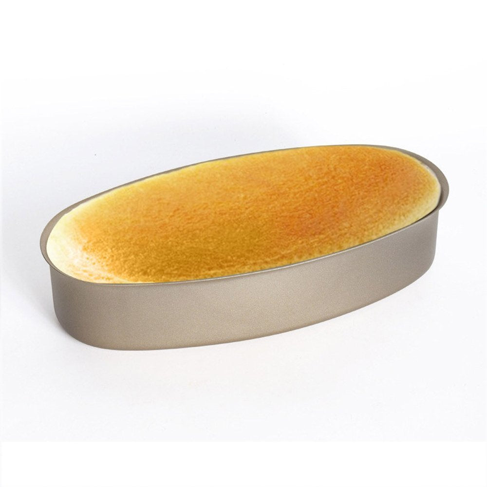 Damast Oval Cheese Cake Mold, Non-Stick Gold Cake Pan, Model 14160468