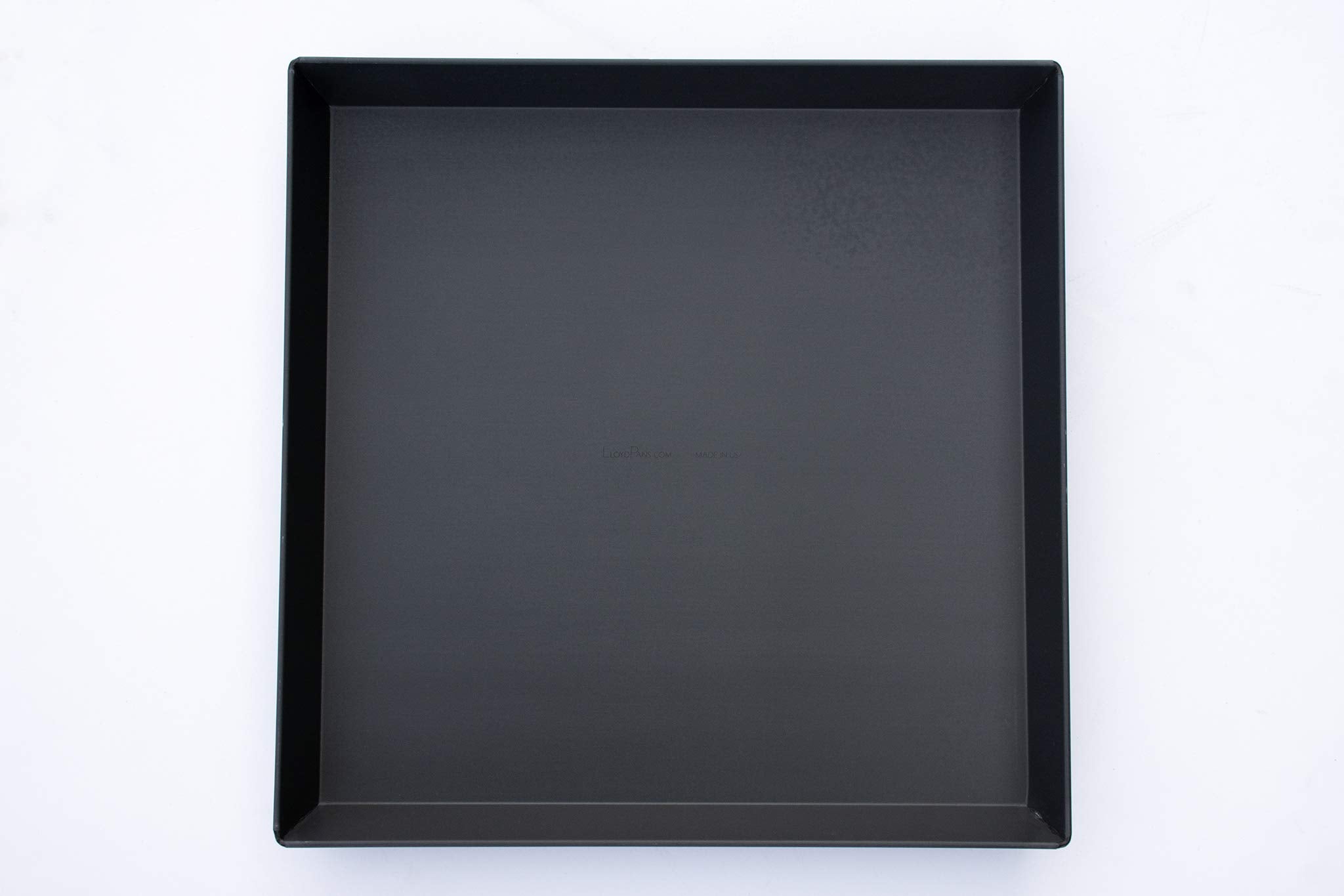 Lloydpans 14X14X1.5 Inch Sicilian Style Pizza Pan, Pre-Seasoned