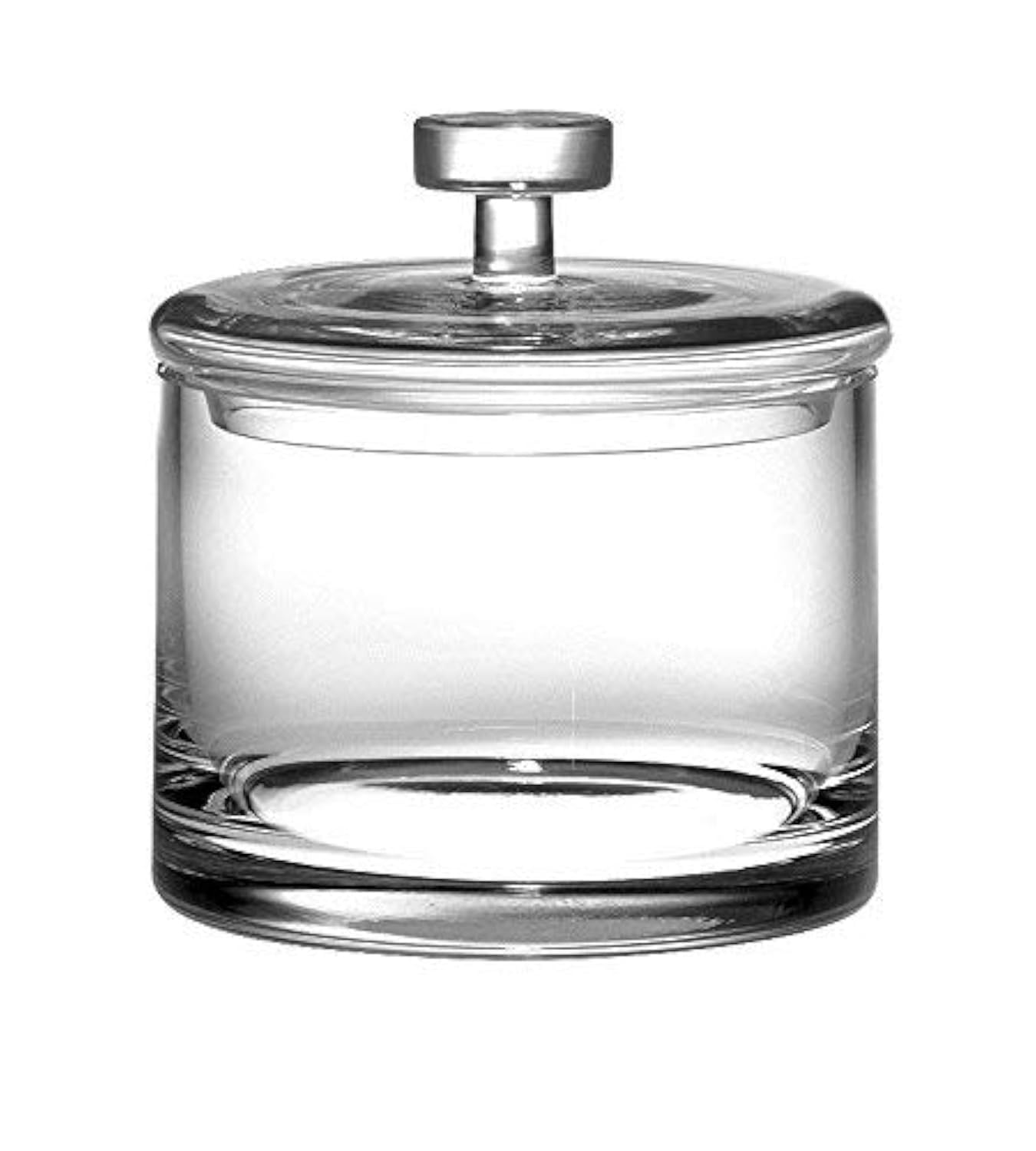 Barski - Glass - Biscuit Jar - Candy Box - 6'' H - Made In Europe
