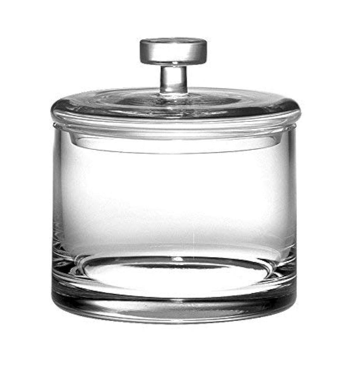 Barski - Glass - Biscuit Jar - Candy Box - 6'' H - Made In Europe