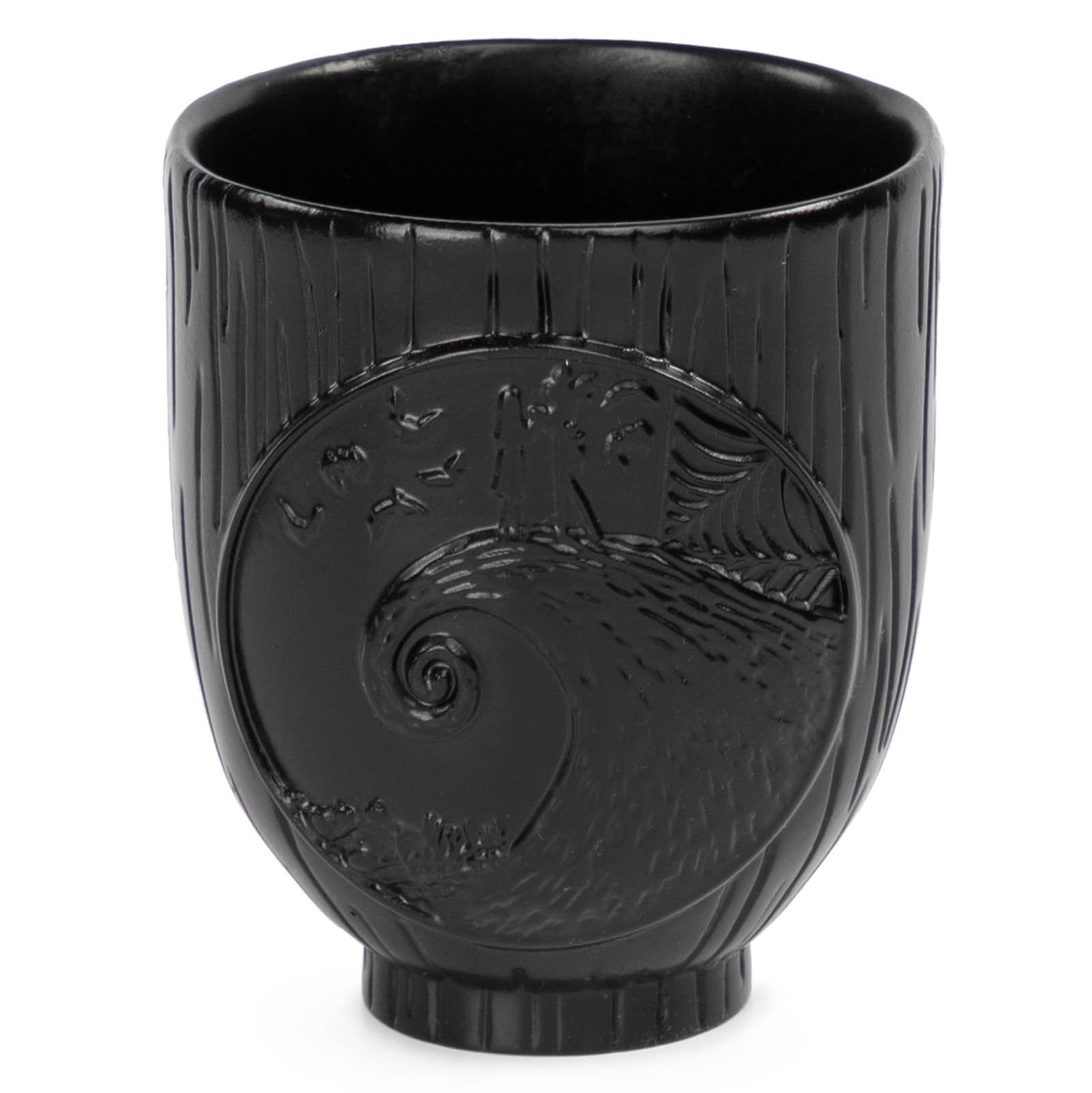 Disney Nightmare Before Christmas Bathroom Tumbler - Black Resin Toothbrush/Pen Holder Features Jack & Sally - Bathroom D  Cor