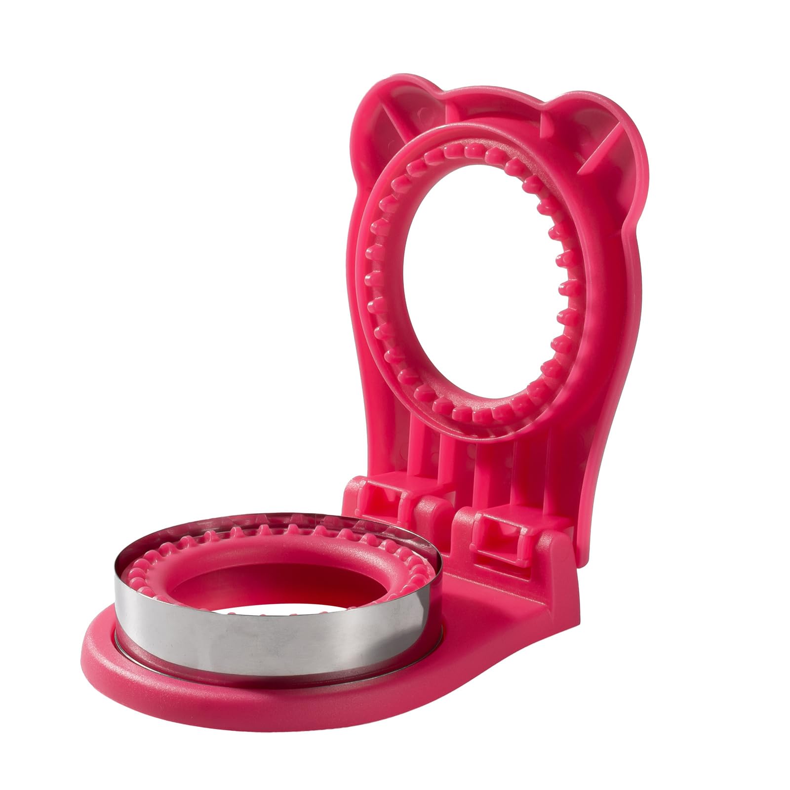 Chichaus Uncrustable Sandwich Maker,Sandwiches Pocket Circle Shape 3.7Inch Sandwich Cutter And Sealer,Sandwich Cookie Cutters Fo