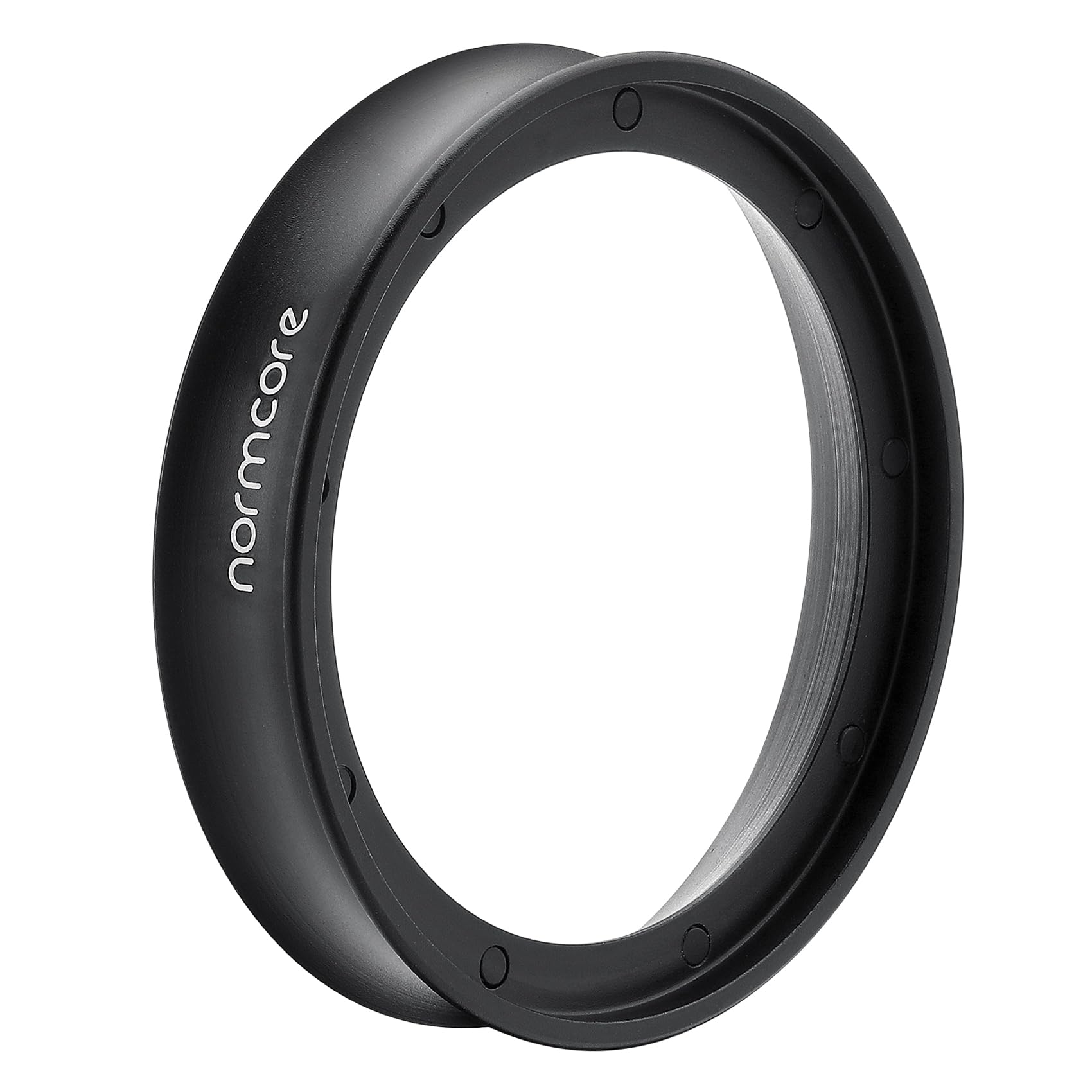 Normcore 58Mm Magnetic Dosing Funnel - Espresso Coffee Dosing Ring - 15Mm Anodized Aluminum With 9 Magnetized Steel Compatible W