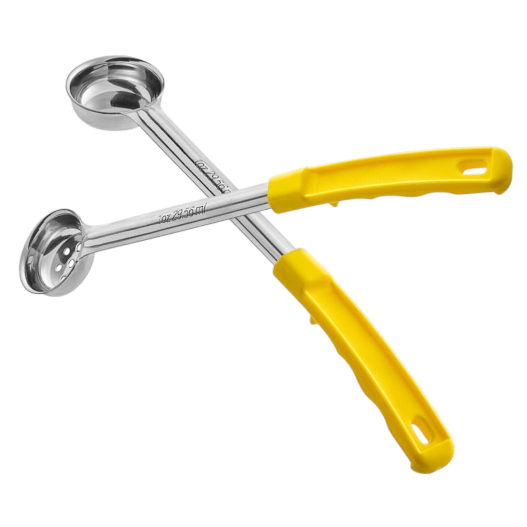 Portion Control Ladles Serving Spoons Measuring Utensils (1oz.)