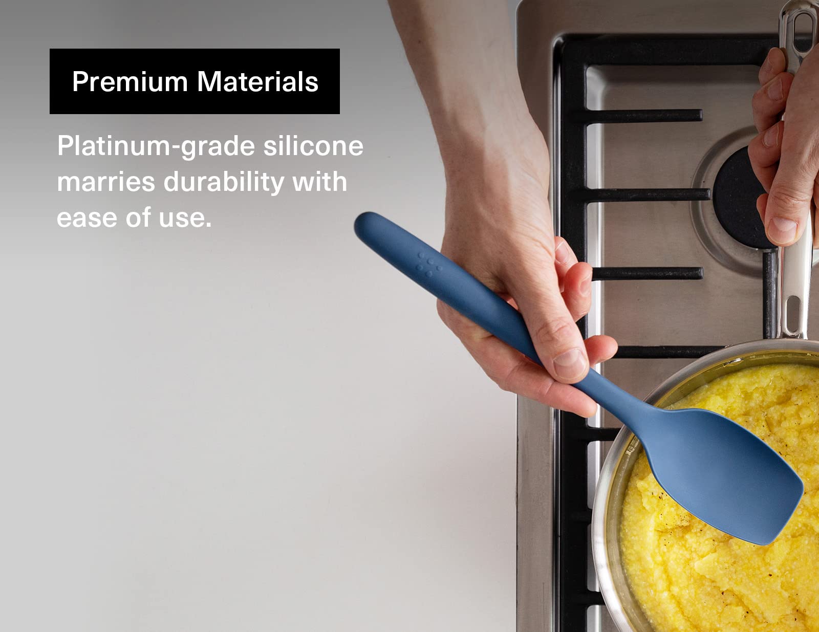 Misen Spoontula: Hybrid For Stirring, Spooning, Folding, And Flipping. It'S Heat Resistant, Nonstick, With A Rubber Scraper, Per
