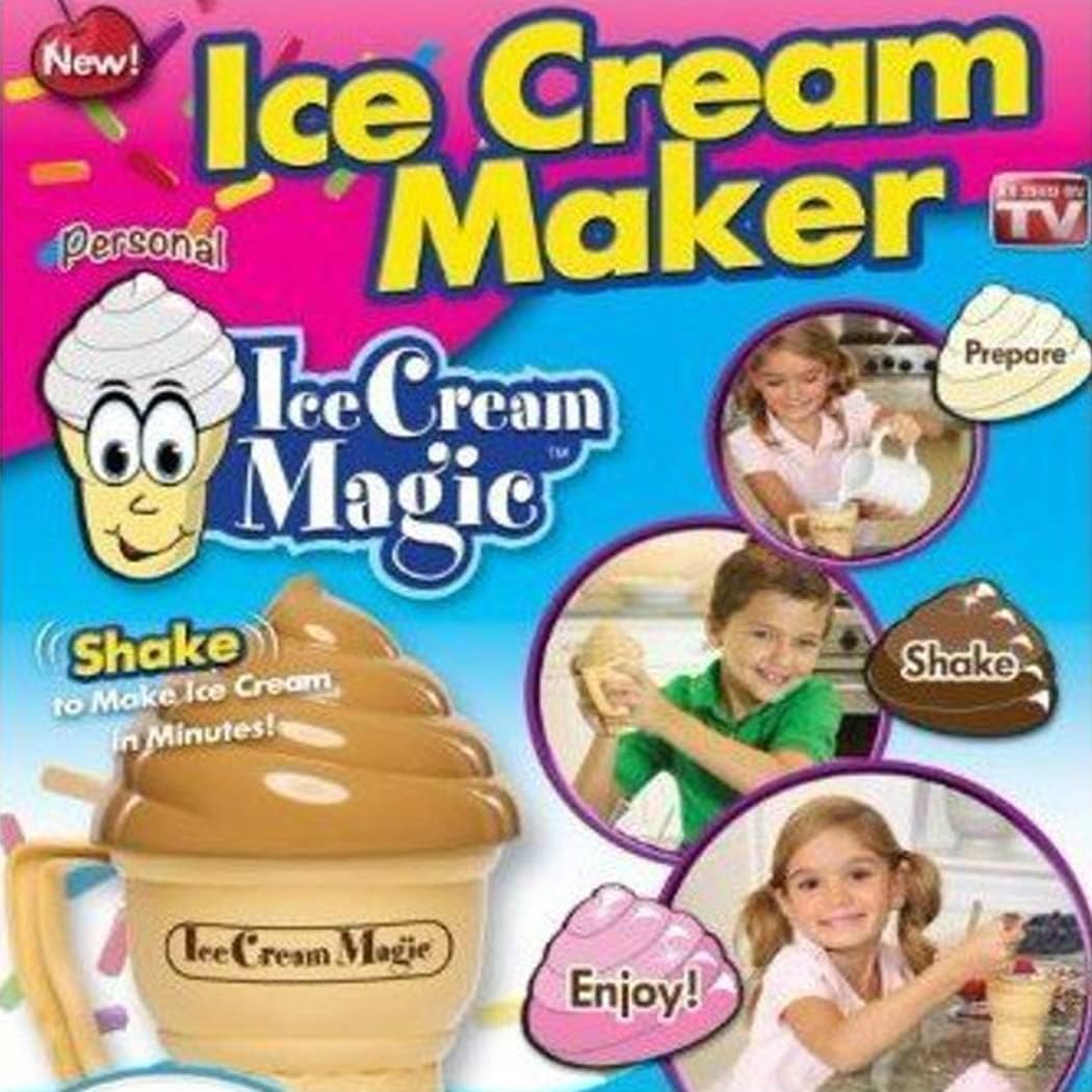 Idea Village Ice Cream Magic Personal Ice Cream Maker - 1 Unit, Multicolor, Model ICEMAG