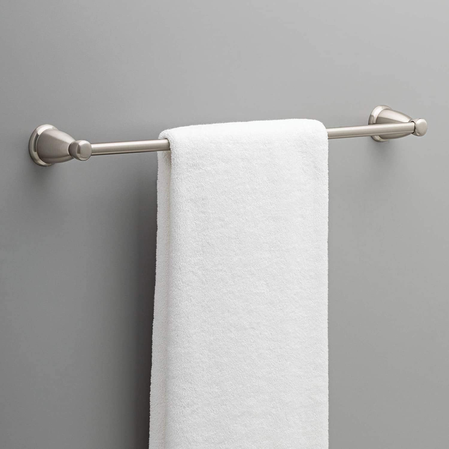 Franklin Brass Kinla (3-Pack) Bathroom Set Satin Nickel 24 Towel Bar Rack, Toilet Paper Holder, Hand Towel Holder | Bathroom A