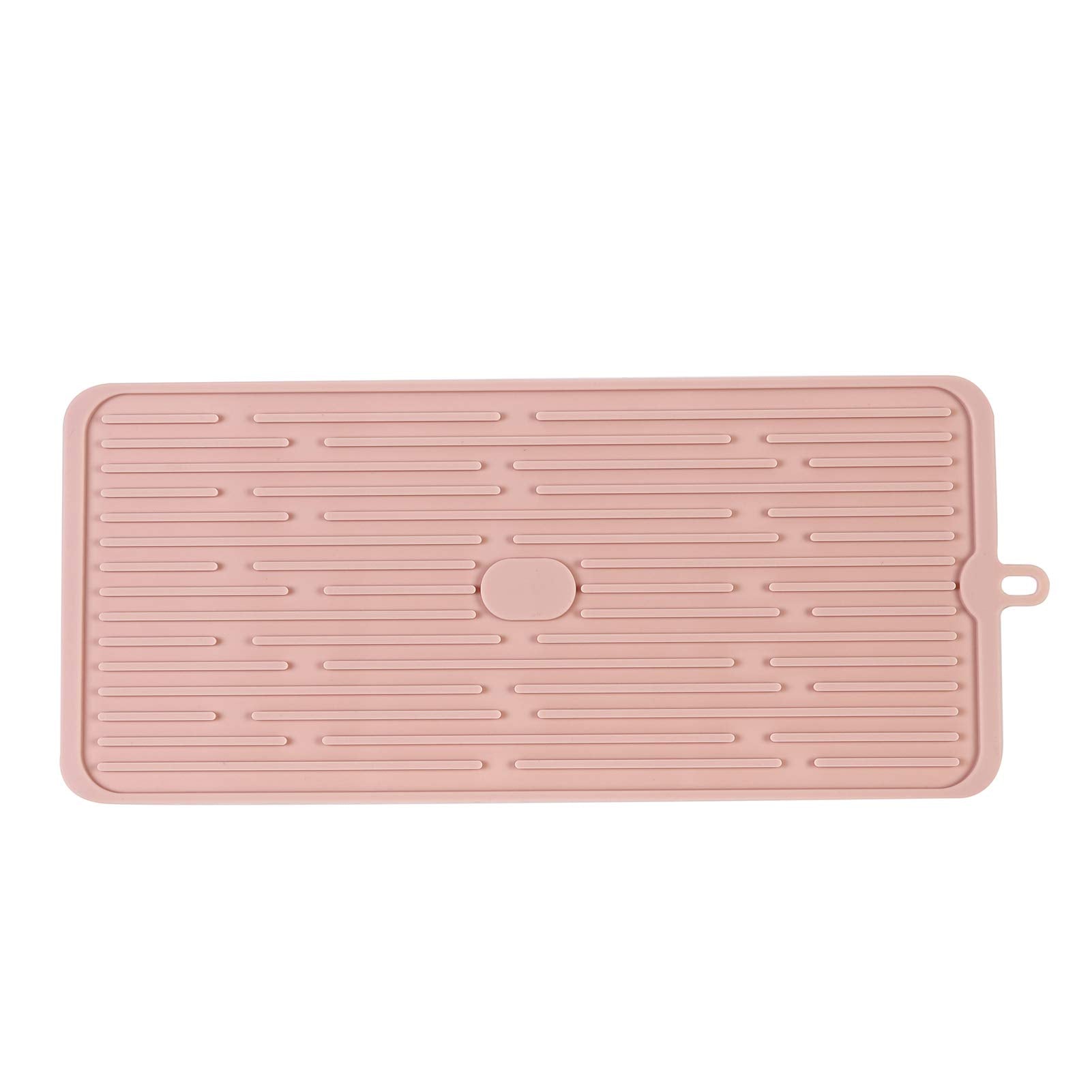 Dish Drying Mat,Large Silicone Drying Mat,Silicone Kitchen Countertop Drying Mat For Pots, Pans, Glassware, Silverware, 17.3''*7