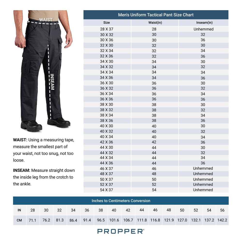 Propper Mens Uniform Tactical Pant, Lapd Navy, 46 X 37