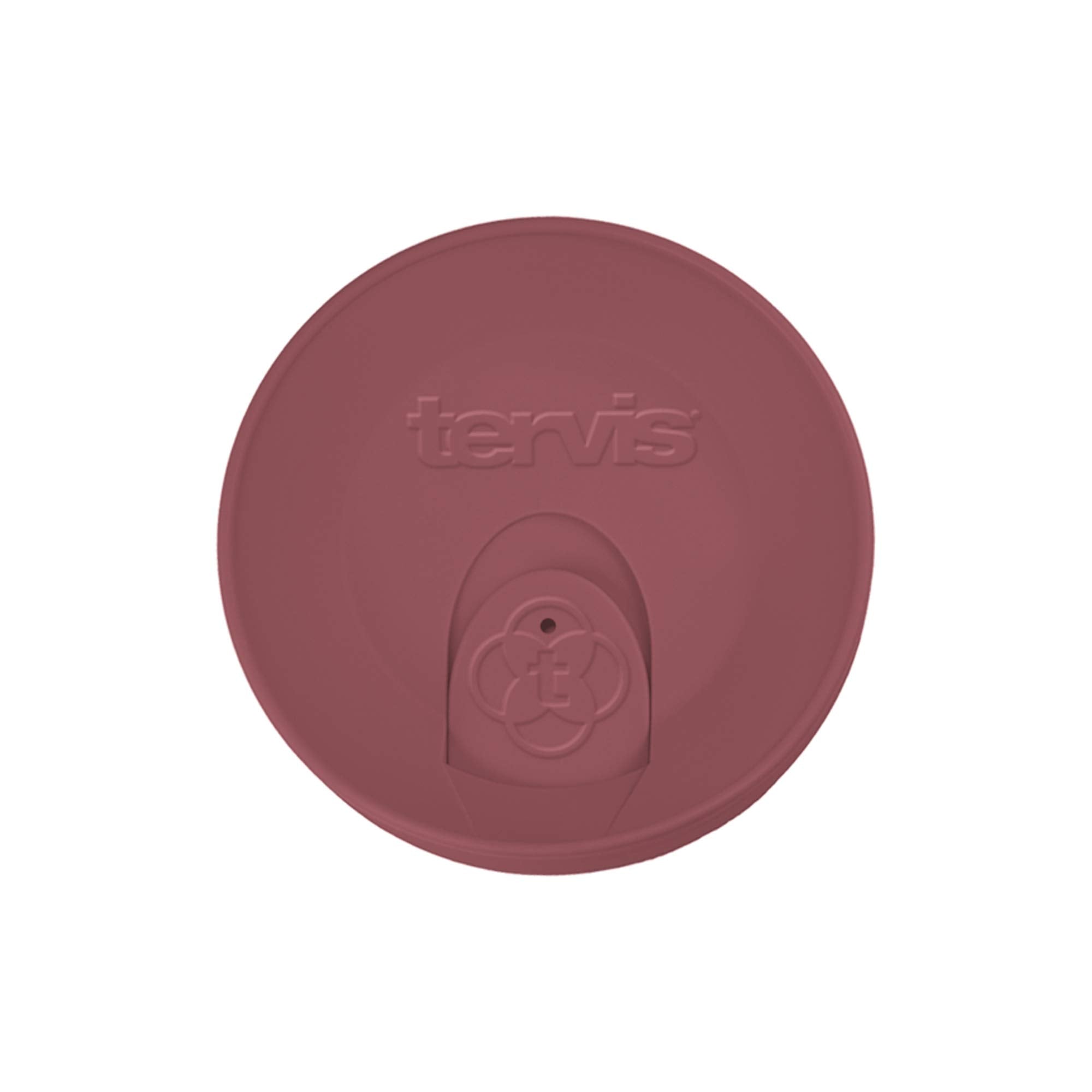 Tervis Travel Lid Made In Usa Double Walled Insulated Tumbler Travel Cup Keeps Drinks Cold & Hot, Fits 16Oz Tumblers, Elderberry