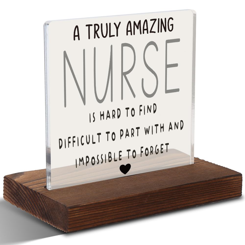 Nurses Week Gifts for Nurses, Appreciation Gifts for Nurses, Nurses Day Appreciation Gifts, Thankful Nurse Gift, Modern Acrylic