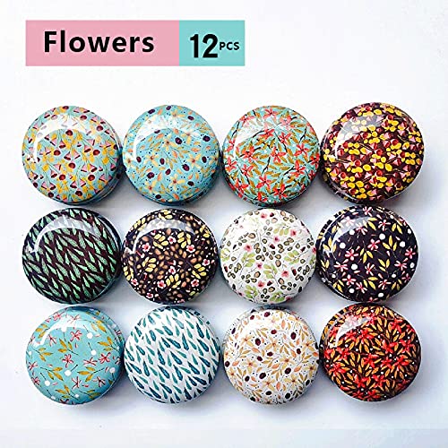 Rarapop 12 Pack Round Empty Hinged Tins Box, Mini Vintage Box Travel Tin Cans, 20Ml Refillable Container Bottle For Candle, Lip