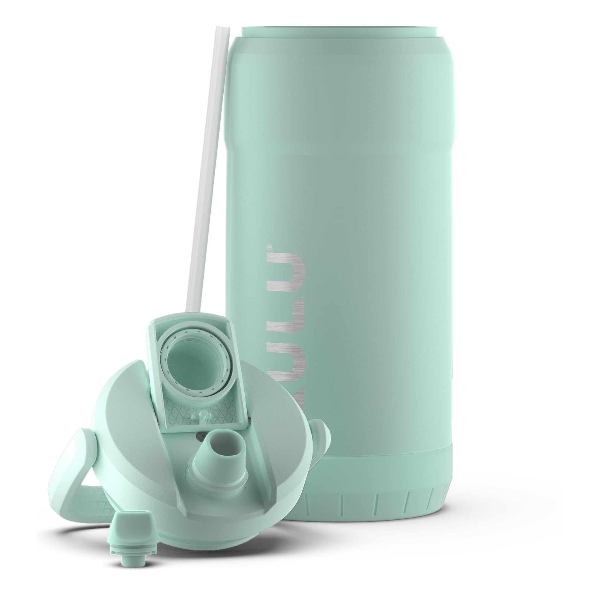 ZULU Goals 101oz Vacuum Triple Wall Insulated |Large Stainless Steel Water Bottle Thermoses with Carry Handle | Chug and Straw S