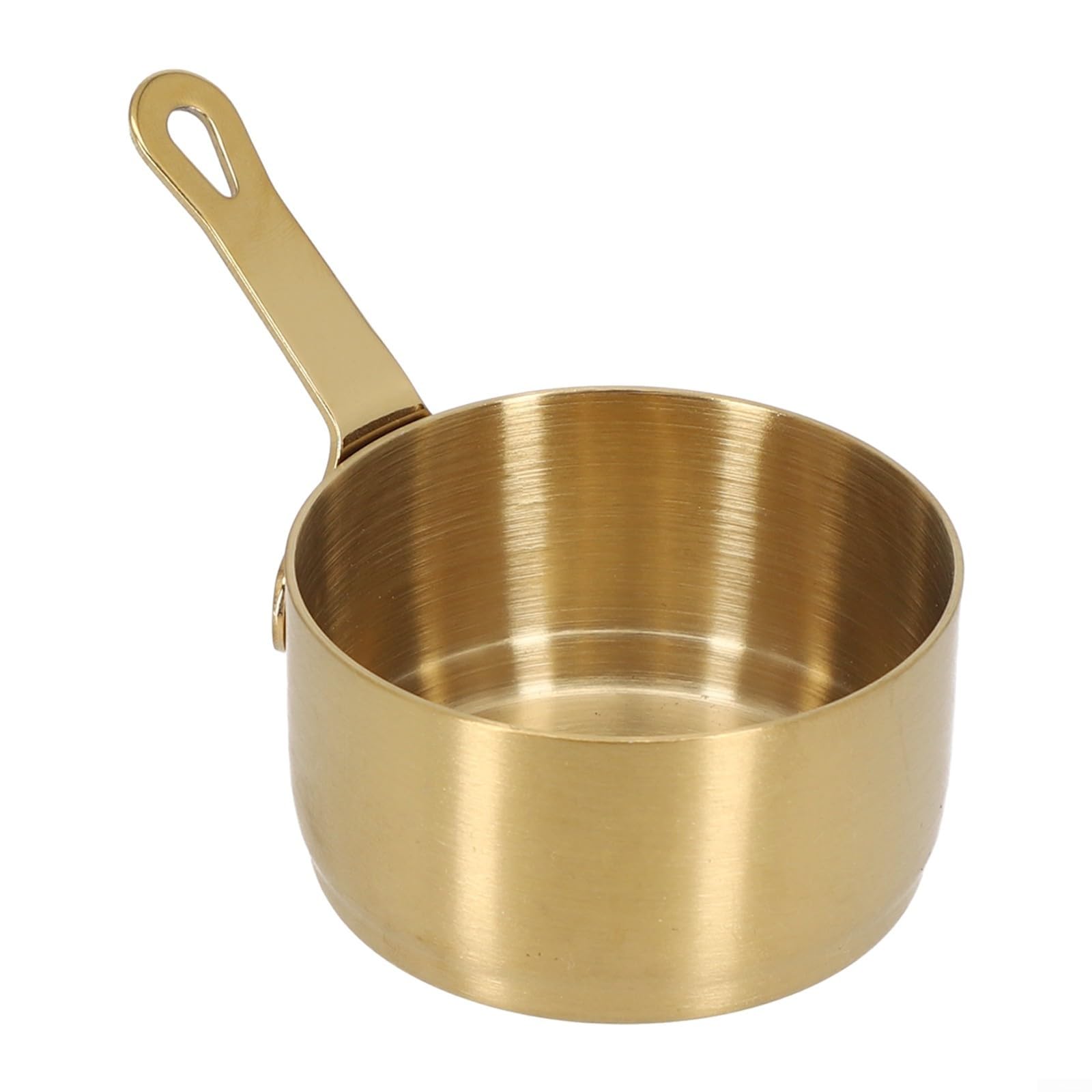 Zorsculpt for mini Stainless Steel Saucepan, Gold, 80ML