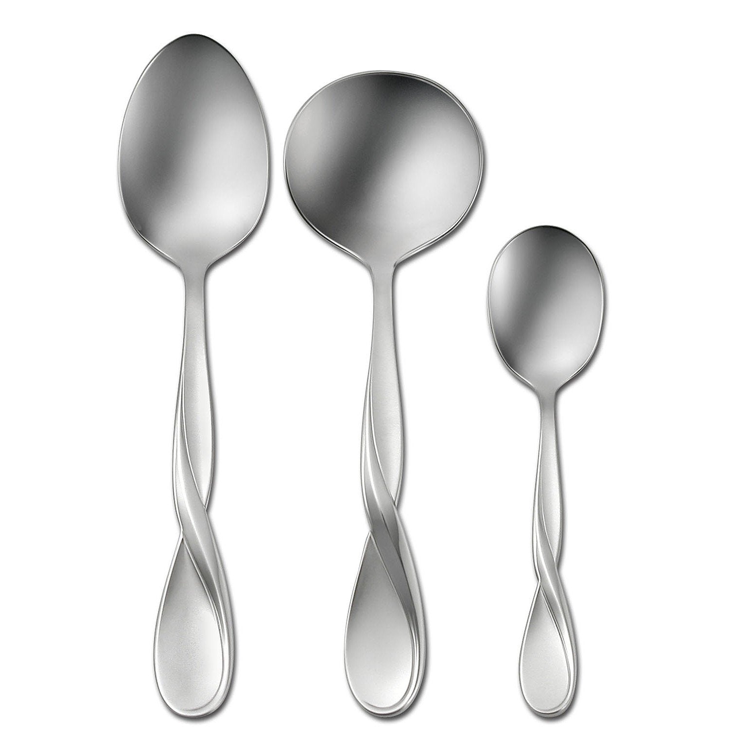 Oneida Satin Aquarius 3-Piece Hostess Set