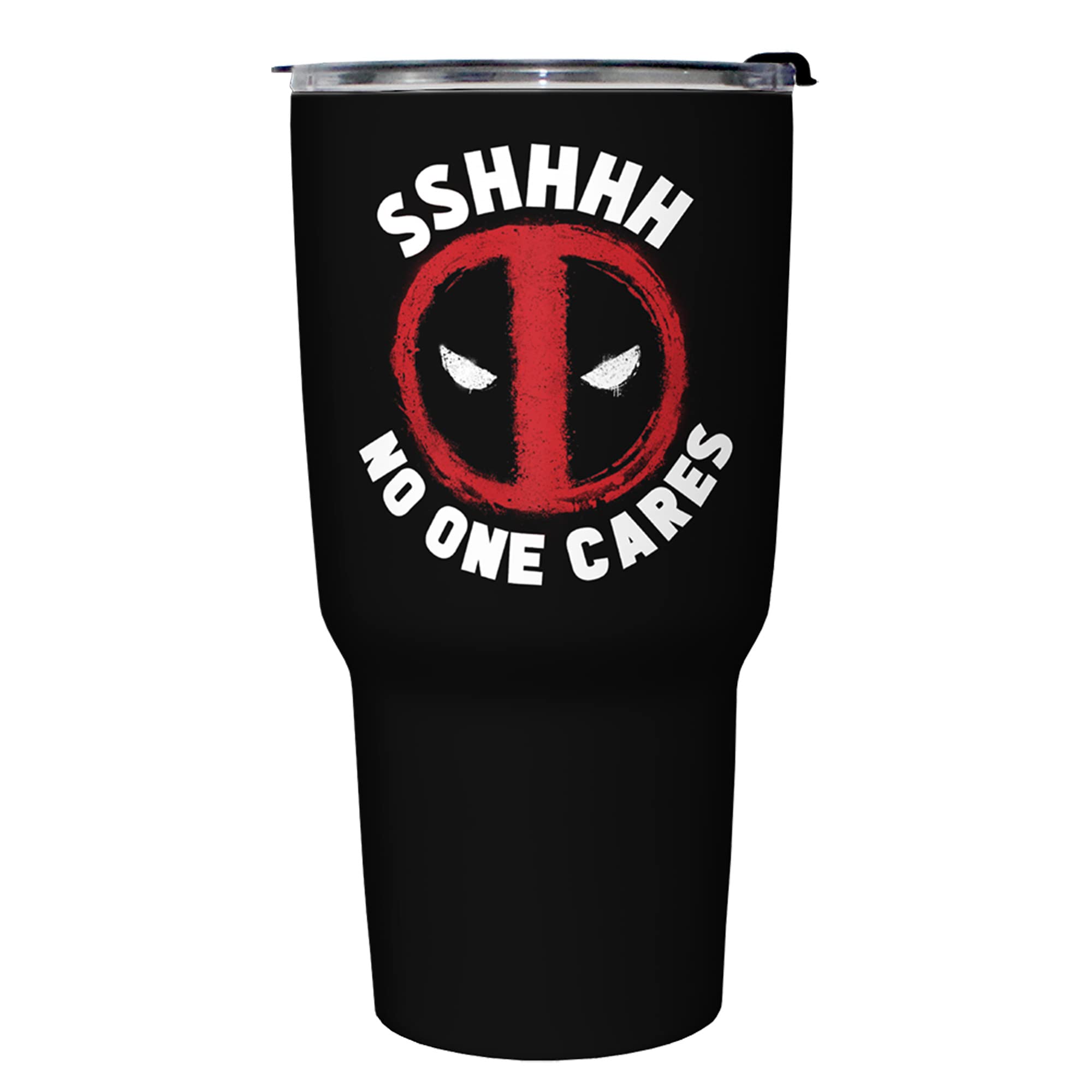 Marvel One Cares 27 oz Stainless Steel Insulated Travel Mug, 27 Ounce, Multicolored