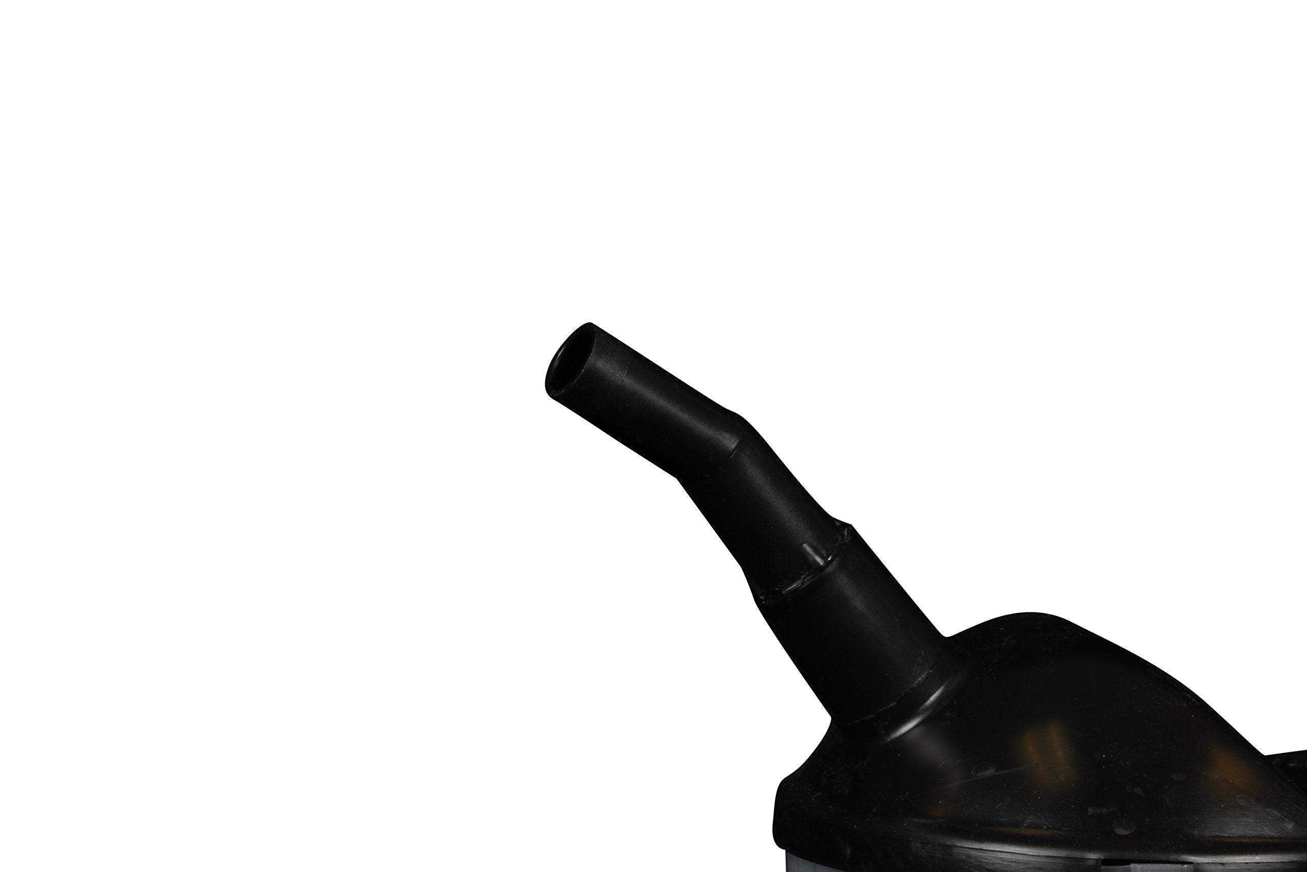 Funnel King 94026 Heavy-Duty 87 Oz. Graduated Measuring Container W/ 4'' Black Spout - Lot Of 6