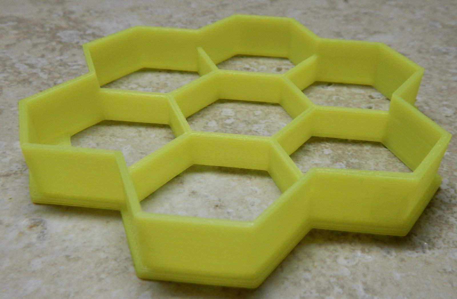 Honeycomb Shape Honey Comb Bee Hive Harvest Hexagon Shape Cookie Cutter Made In Usa Pr2144