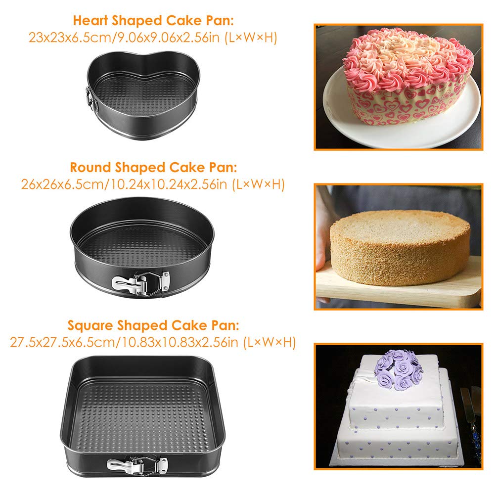 Kocaso Springform Pan Set 3 Set