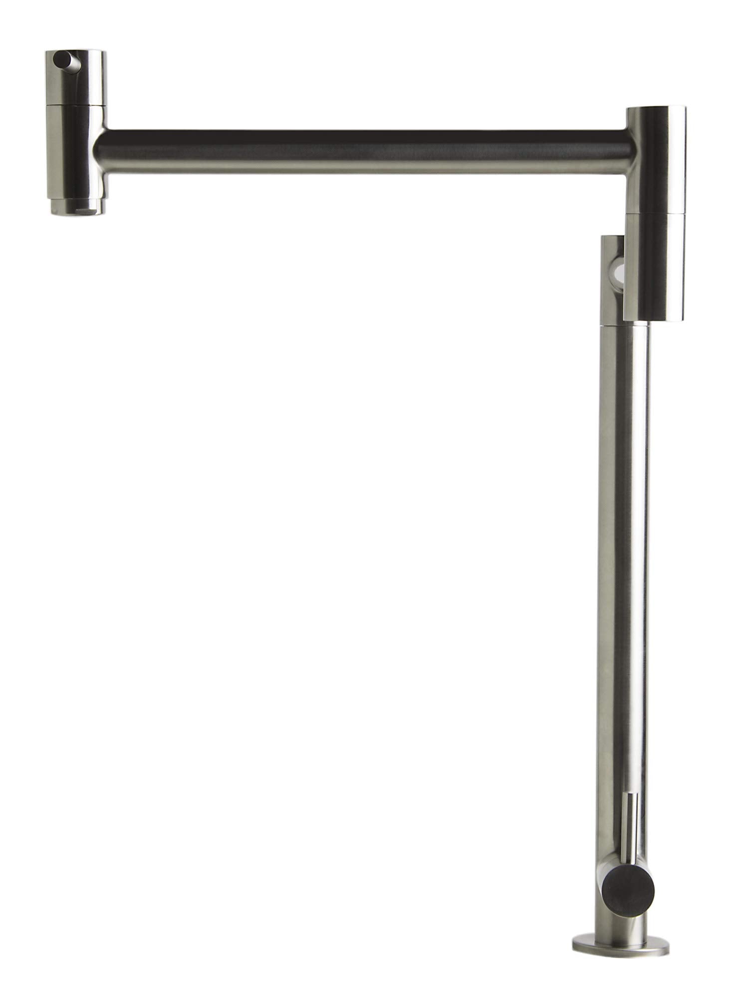 Alfi Brand Ab5018-Bss Retractable Pot Filler Faucet Brushed Stainless Steel