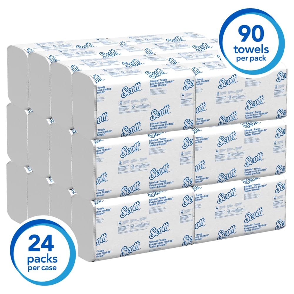 Kimberly-Clark 04442 Kleenex Slimfold Paper Towel (Pack Of 2160)