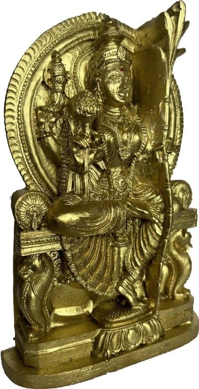 Heena Home Decor Goddess Rajarajeshwari | Tripura Sundari | Lalita | Sodashi | Adhi Parasakthi - 18Cm Height