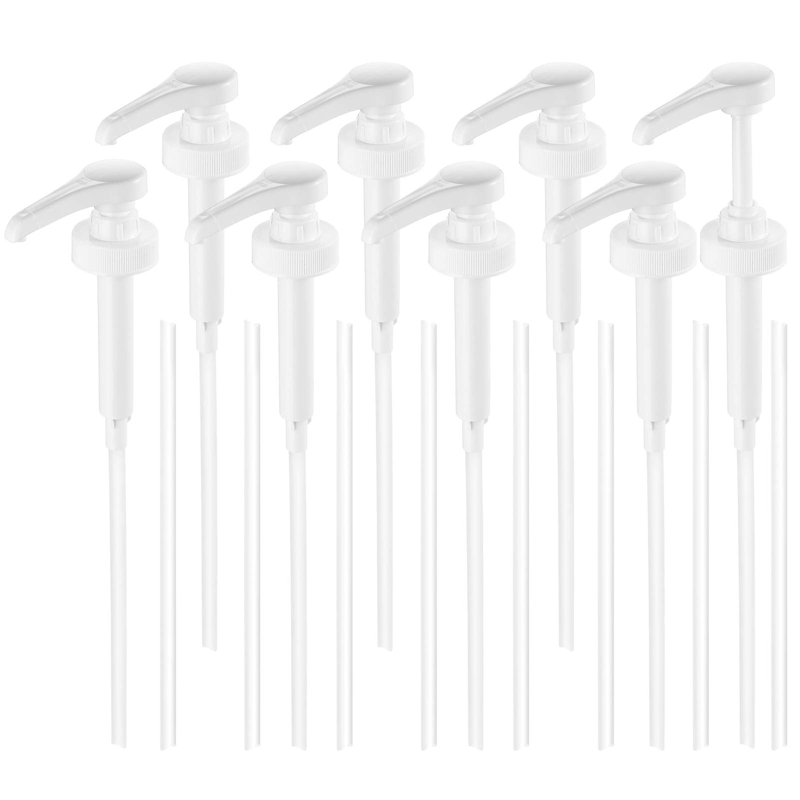 5/8/12 Pcs Plastic Pump Dispenser For Most 1 Gallon (128 Ounce) Containers, 38/400, For 38 Mm Neck Finish Soap/Shampoo/Condition