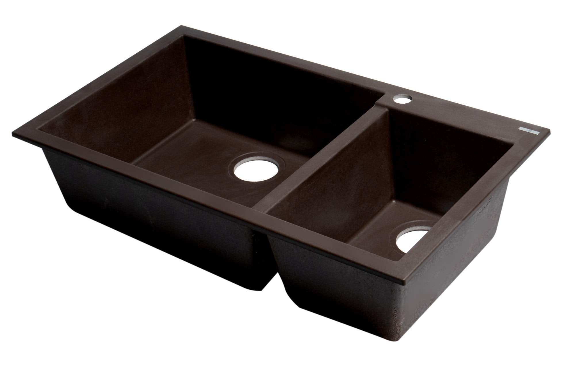 Alfi Brand Ab3319Di-C Kitchen Sink, Chocolate