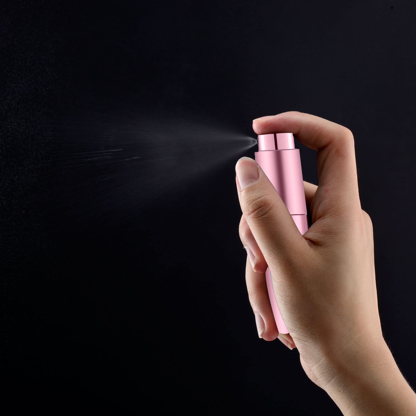 Iron Bill 4 Pcs/8Ml Portable Mini Perfume Atomizer Bottles, Empty Refillable Spray Bottle With 3 Types Of Refill Tools, Pocket T