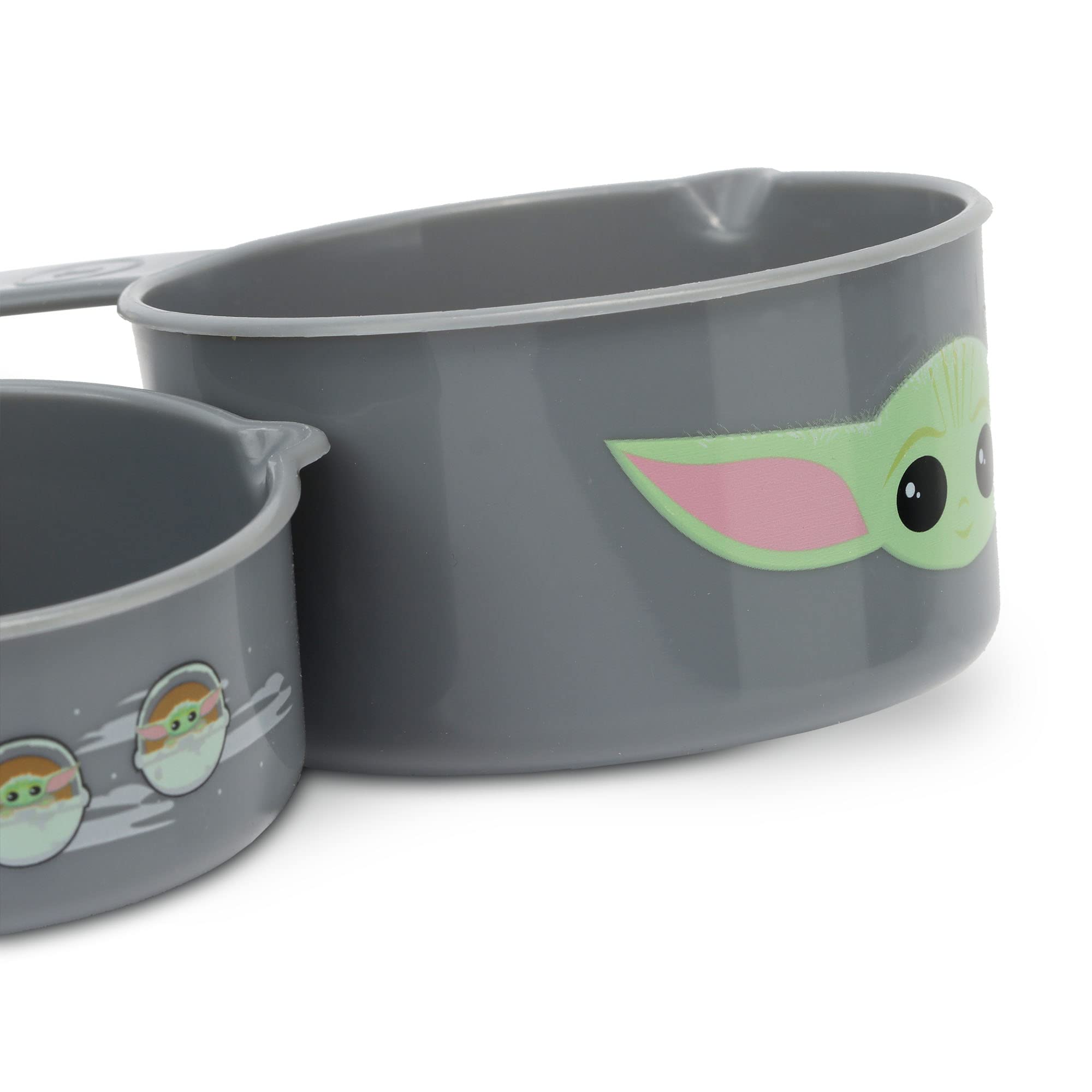 Disney Star Wars The Mandalorian Measuring Cups - Adorable Baby Yoda Measuring Cups For Kitchen