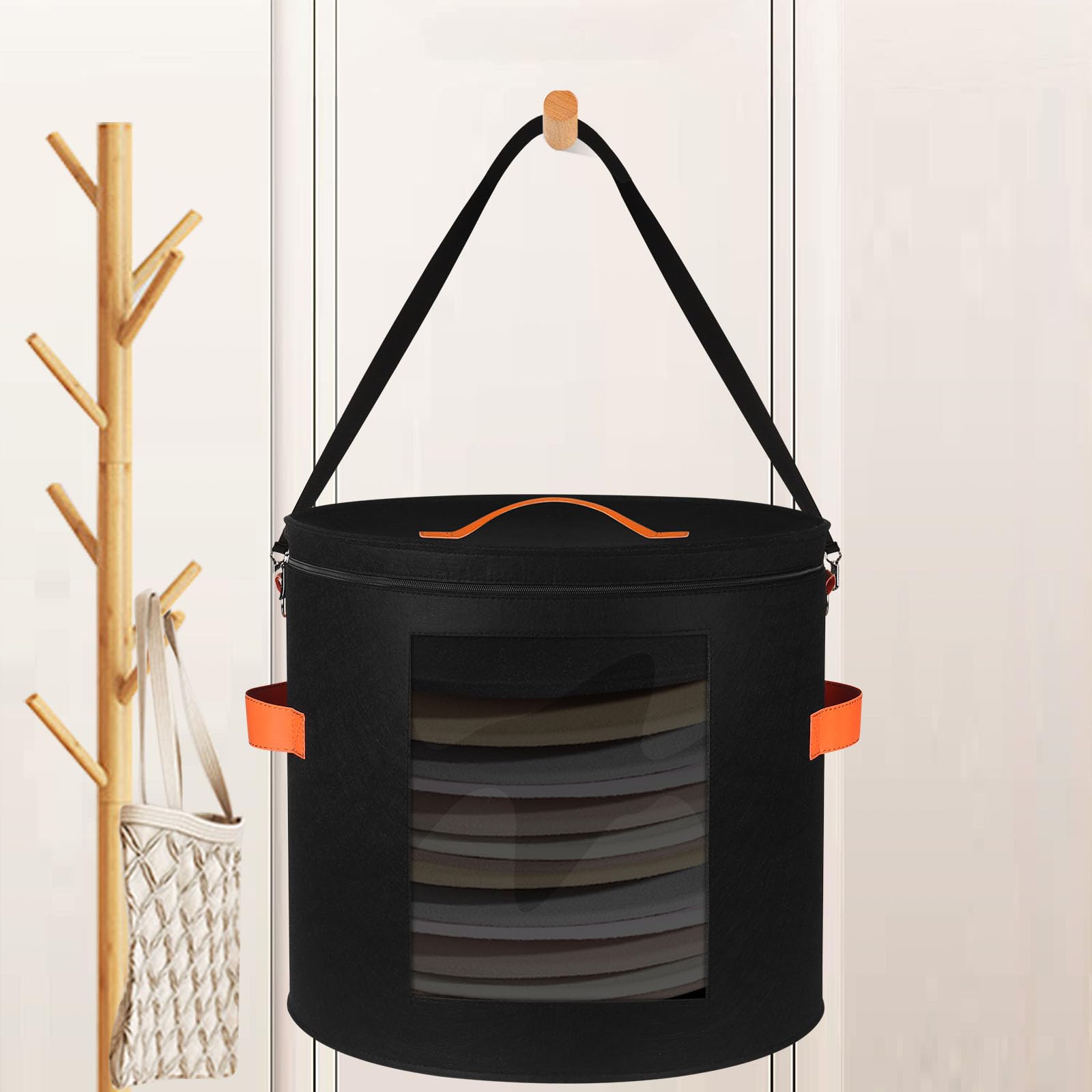 Kushon Oversized Hat Storage Box For Women & Men