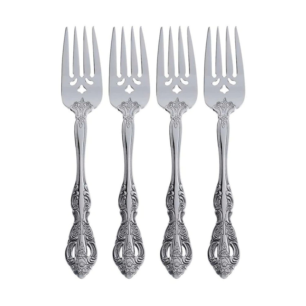 Oneida Michelangelo Salad Forks, Set Of 4