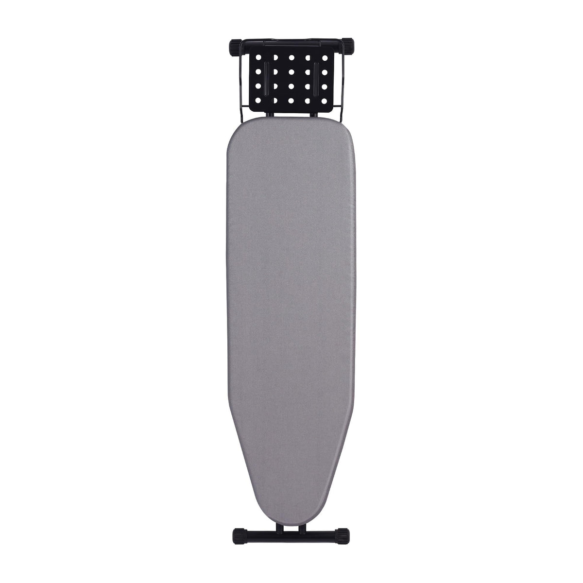Jakeefud Deluxe Ironing Board With Heat Resistant Cover And Thicken Felt Pad, Heavy Sturdy Legs,Full Size Hanger Iron Board,Fold