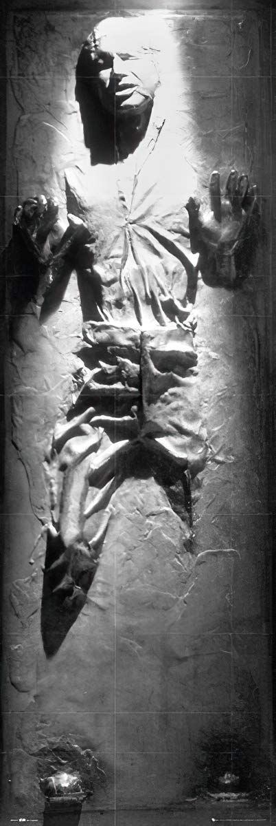 Poster Stop Online Star Wars Episode Vi - Return Of The Jedi - Movie Door Poster/Print (Han Solo In Carbonite) (Size 21'' X 62''