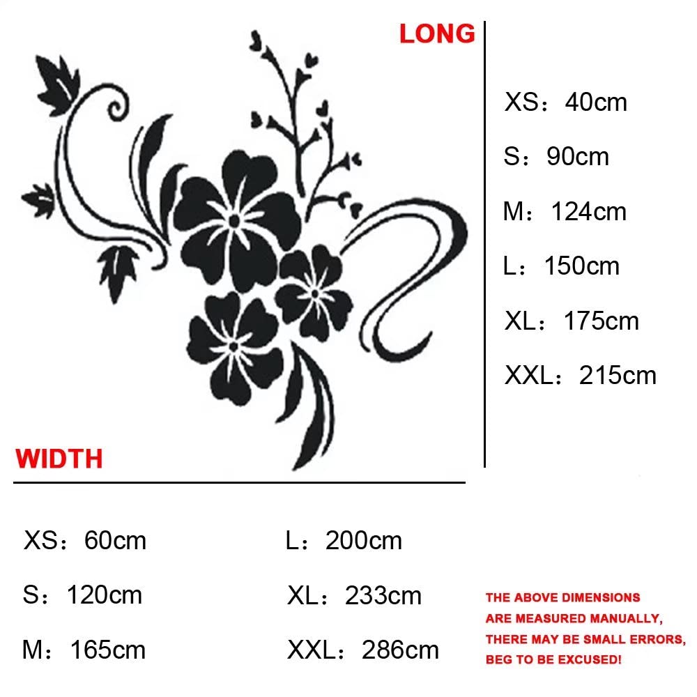 Guangmu Wall Art 3D Flower Pattern Wall Stickers, Living Room Decor For Walls, Acrylic Waterproof Decals, Home Decorations Room